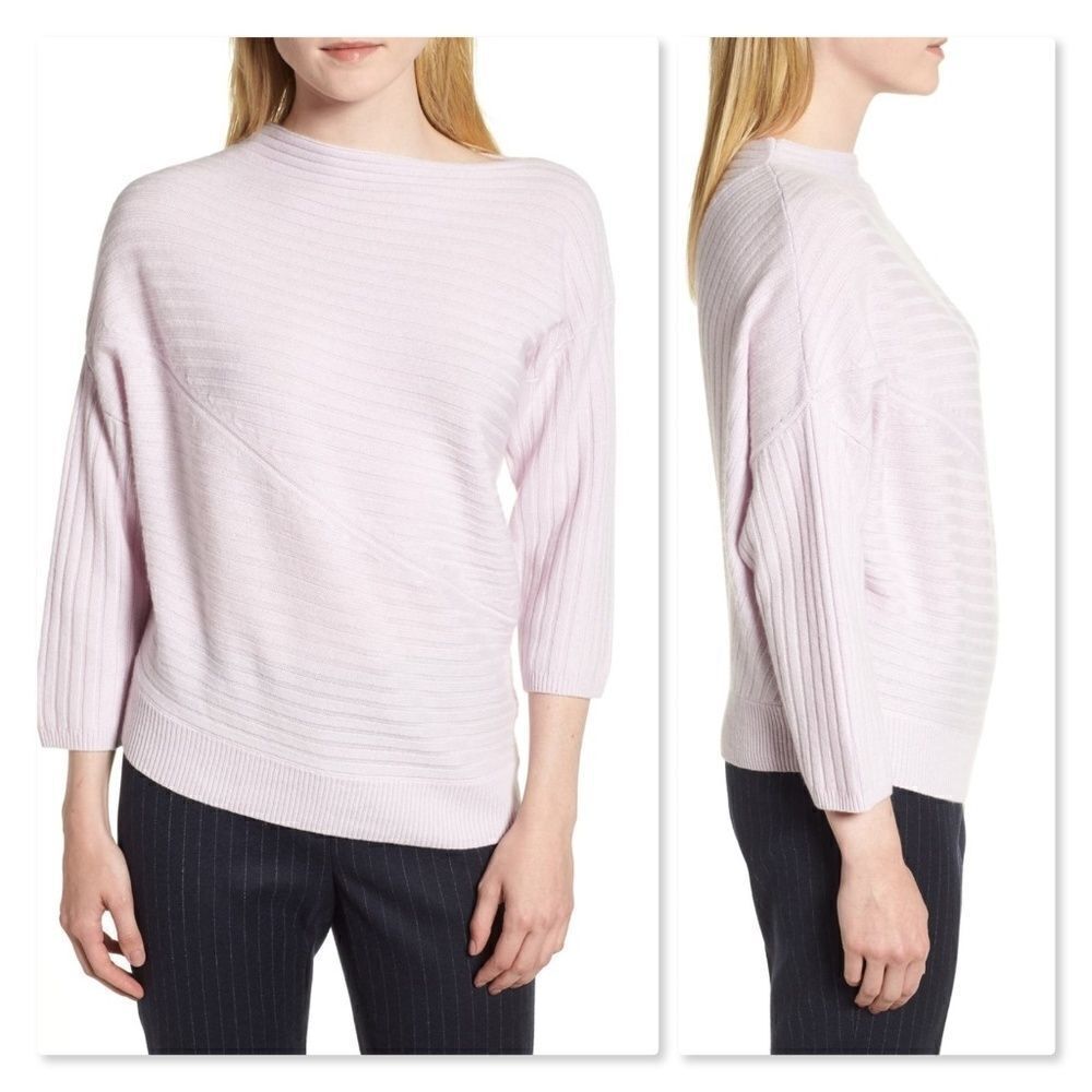 Lewit Ribbed Cashmere Sweater sz Medium